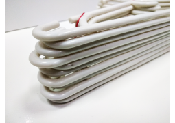 Плечики з поворотним гачком (білі, 1 сорт) 39х0,7см